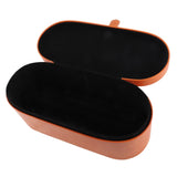 Hair Styling Tool Storage Bag Splash Proof Scratch Proof PU Leather Portable Hair Dryer Carrying Bag V1294-YM0901-3117240299512