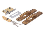 Front Exterior Door Handle Lockset Aluminum Alloy Silent Home Door Handle Lock with Keys for Bedroom V1294-YM0521-3114230026911