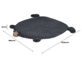 PaWz Pet Bed Cat Calming Beds Dog Squeaky L Charcoal Large PT1055-L-CH_NZ