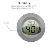 20Pack Hygrometer Thermometer Digital LCD Monitor Humidity Meter Gauge for Humidifiers Dehumidifiers V1369-AZ3-W-11770