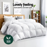 Giselle Bedding 700GSM Duck Down Feather Quilt Duvet Doona Winter Blanket Single QUILT-DFD-700-S1