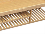 Levede Bamboo Shoe Rack Bench Entryway Seat EA0278