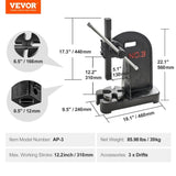 Arbor Press, 3 Ton Manual Press, 30.99" Maximum Height, Cast Iron Heavy-duty Manual Desktop V952-SDKYLJGG3T00FECX1V0