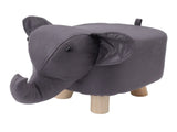 Animal Footstools Elephant Shaped Slip Resistant Silent Comfortable Stable Multi Purpose Cute Stool V1294-YM0703-3116230004112