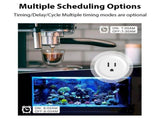 4 Pack Smart Socket 2.4GHz WiFi Only TY APP Remote Smart Sharing 10A Smart Plugs with Voice V1294-YM0901-HS7082