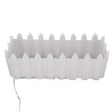 LED Flower Pot Light Solar Powered RGB 8 Modes IP55 Rainproof Light Up Planter Pot for Balcony V1294-YM0901-3119250013911