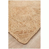 Natural Jute Rug 220 x 150cm for Living Room V178-69097