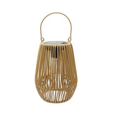 Rattan Hanging Lantern Outdorattan hanging lantern, outdoor lantern, bohemian outdoor decor, natural V1102-124-14697