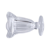 6pcs Ice Cream Cup Creative Unique Flower Sundae Glass Cup Multifunctional Transparent Dessert Cups V1294-YM0703-230704TW01-1