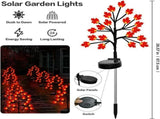 Transform Your Outdoor Space with Solar Maple Leaf Stake Lights Charming Warm Pathway Decor with V1341-ZY-X8LAQC49-3PCS-LARGEMAPLELEAF