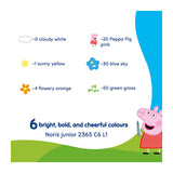 ST Peppa Pig SW Chalk Pk6 Bx10 DS-ST2365C6L1