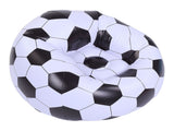Inflatable Soccer Ball Chair PVC Football Sofa Portable Blow Up Sofa for Living Room Bedroom Balcony V1294-YM0901-3116250018611
