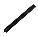 LDR 9-Port 10A Power Distribution Unit AU Approved- 9x IEC C14 Outlets/Slots - 1U Vertical Mount V1202-V2-RCLDR-ACC-PDU10-9IEC