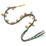 10-Piece Multi-Color Percussion Cymbals with Jingle Effect for Drum Set Accessories and Music V1366-AZ2-W-17242