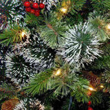 Christabelle 9ft Christmas Tree with Twinkle Lights Wintry Pine 112_NATWP9