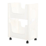 Storage Cart Large Capacity Thickened Mobile Storage Rack with Lockable Casters for Books Toys V1294-YM0901-3117230188511