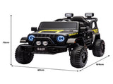Kahuna S619 Gravity Kids Electric Ride On Car - Black CAR-KAH-S619-BK