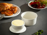 Butter dish - Ceramic - Butter storage box - Butter dishes - Butter dish - Butter pot - With lid V1188-NK-BOL-26