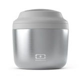 Monbento Mb Element Isolated Bento Box - Metallic Silver V398-MO-18273998