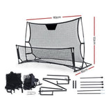 Everfit 1.8m Football Soccer Net Portable Goal Net Rebounder Sports Training PN-S015-BK