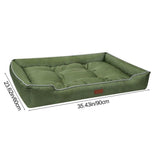 Orthopedic Dog Bed For Small Dogs Waterproof Rectangle Pet Mat Soft Comfortable Pet House Indoor V1370-AZ4-12347