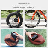 Mini Portable Electric Air Pump - 100 PSI, Digital Display, 50s Fast Inflation, USB V888-ELOSUNG35737
