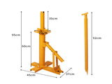 Manan Manual Tyre Changer Tire Changer Yellow CAR1012-YL