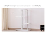 4-Tier Display Shelf Flower Pots Rack Plant Stand Potting Ladder Planter Stand Heavy Duty Storage V1294-YM0901-H38344W