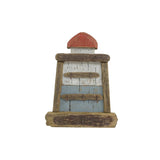 Handcraftedwall Hanging Lighthouse w 5 Hooks 38cm V637-12819LHS