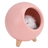 LED Night Light Pet House Shape Table Lamp USB Rechargeable Light Bedside Nightlight for Birthday V1294-YM0901-3113210117311