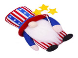 4th of July Patriotic Gnome Decoration Fabric Independence Day Dwarf Doll for Living Room Study V1294-YM0901-3115240110111