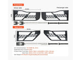 Jeep Tube, 4-Door, Hunting Style Jeep Tubular Door with Heavy-Duty Hinges & OE Latch, Jeep V952-JPCGM4M0718JHPWJ8V0
