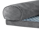 PaWz Pet Bed Sofa Dog Beds Bedding Soft M Grey Medium PT1027-M-GY_NZ