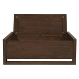 Jasper Blanket Box/Storage Bench V199-BE120BXJSPWNW