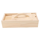 Wooden Hand Rolled Moxa Wool Maker Unfinished Moxibustion Mugwort Wool Maker for Home Use Enhanced V1294-YM0901-3117250228111