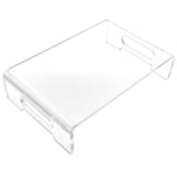 Monitor Stand Acrylic Transparent Durable Multifunctional EyeProtection Desk Stand for School Office V1294-YM0901-3117210109711