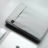 15 inch Laptop Sleeve Padded Travel Carry Case Bag L size LUKE GREY V274-OF-DST-LAPBG109L-GY