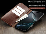 For iPhone 17 Horizontal Flip Leather Case with Holder & Card Slots & Wallet V1263-JX-6104-1