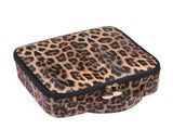 Travel Makeup Train Case Laser Make Up Cosmetic Organizer Bag Makeup Tool Storage with Adjustable V1369-AZ3-W-06051