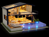 Wooden Miniature Assembling Decorative Ornament House for Kid Child V1294-YM0901-JY14539-01