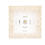 2 Pack Solar Post LED Warm and Whiteing Weather Proof Solar Powered Deck Fence Post Cap V1294-YM0901-3119250024311