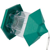 Waterproof Hanging Plastic Transparent Bird Feeder Feeding Tools for Outdoor Garden Yard V1294-YM0901-3111200173511