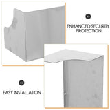 Outdoor Electrical Outlet Rain Cover with Durable Stainless Steel Housing and Easy Installation V1369-AZ3-W-13176