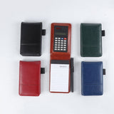 30 Sheets Notebook with 8 Digit Calculator A7 Memo Notepad for Office Working Study V1192-AZ-W-30886