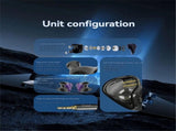 In Ear Earphone Monitor with Microphone Hifi Music Headphone IEMs Wired Gaming Earbuds for V1369-AZ3-W-11320