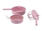 Household Vegetable Drainer Manual Salad Dehydrator Vegetable Washing Basket for KitchenPink V1294-YM0901-3118210232312