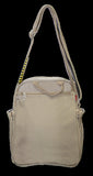 FIB Mens Tablet Crossover Travel Wallet Crossbody Shoulder Bag - Sand V563-A734NSAND