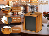 Suggestion Box with Slot and Lock Wood Donation Box with 50 Suggestion Cards and 2 V1366-AZ2-W-14710