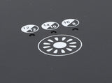 Indoor Garden Hydroponics Growing System 6 Pods Plant Germination Kit with Grow Light Hydrophonic V1294-YM0901-3111240019111