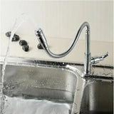 Outdoor Kitchen Faucet 360 Degree Rotation Swivel Single Hole Single Lever Kitchen Faucet Cold Water V1189-LC-LY-00007